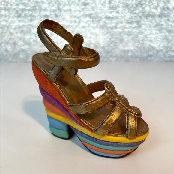 Just The Right Shoes by Raine Willits/ Lot of 3 Mini High Heels / Spectator, etc - Picture 7 of 8